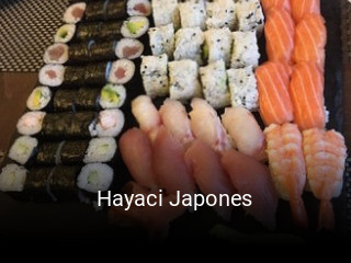 Hayaci Japones encomendar on-line