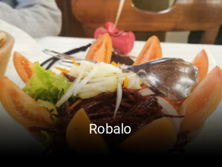 Robalo entrega de alimentos