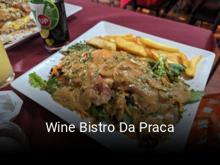 Wine Bistro Da Praca entrega de alimentos