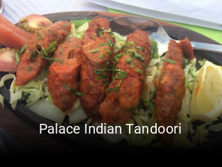 Palace Indian Tandoori entrega de alimentos