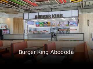 Burger King Aboboda entrega de alimentos