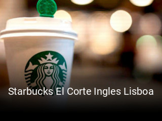 Starbucks El Corte Ingles Lisboa entrega de alimentos