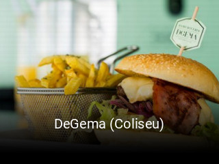 DeGema (Coliseu) encomendar on-line