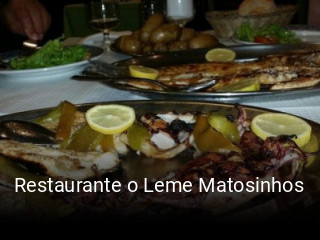 Restaurante o Leme Matosinhos peca-delivery