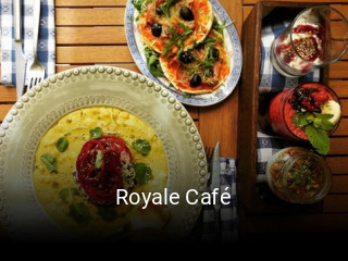 Royale Café entrega de alimentos