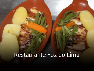 Restaurante Foz do Lima peca-delivery