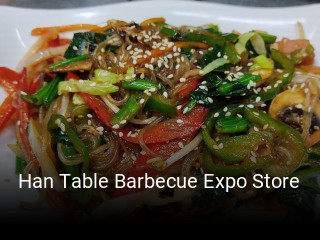 Han Table Barbecue Expo Store entrega