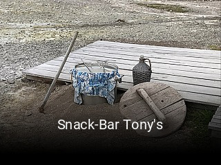 Snack-Bar Tony's delivery