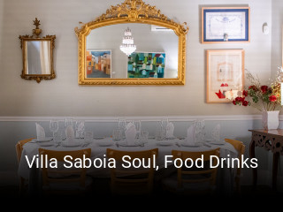 Villa Saboia Soul, Food Drinks peca