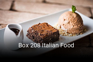 Box 208 Italian Food delivery