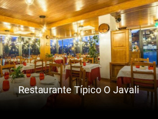 Restaurante Típico O Javali entrega de alimentos
