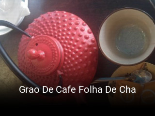 Grao De Cafe Folha De Cha entrega